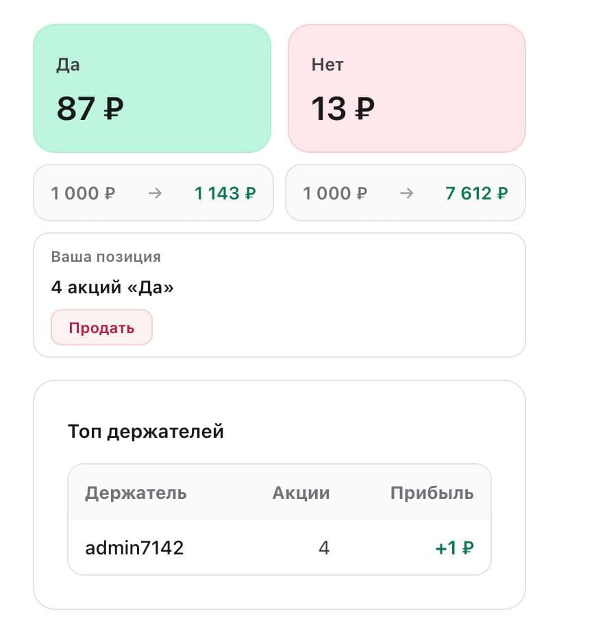 “YES / NO” buttons